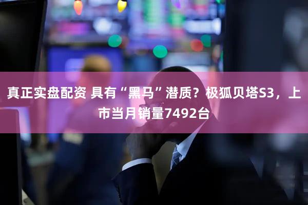 真正实盘配资 具有“黑马”潜质？极狐贝塔S3，上市当月销量7492台